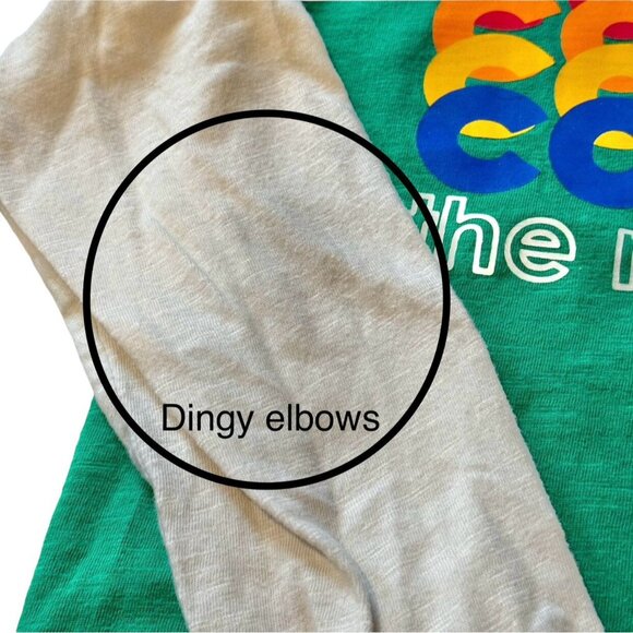 Little Bird By Jools Colour The Rainbow L/S Raglan 7-8 Years - Picture 5 of 9